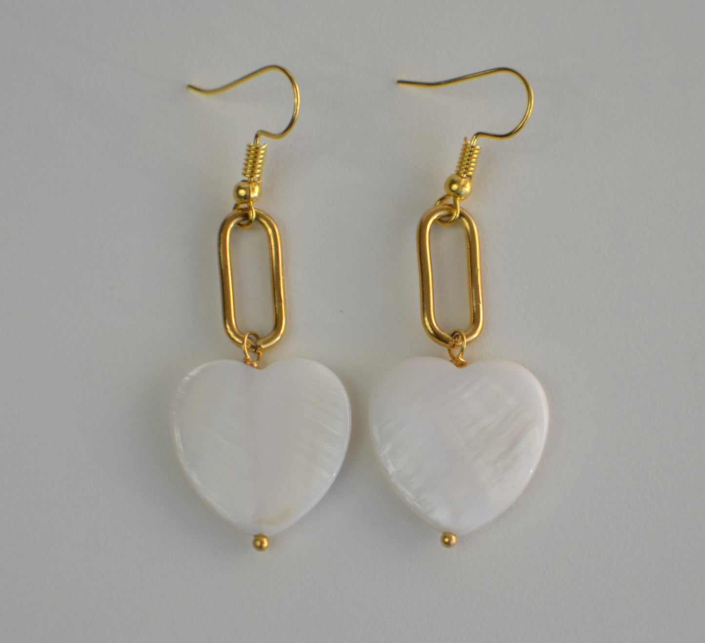 Heart Drop Earrings