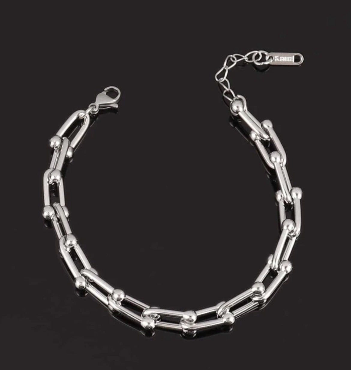 Chunky U Link Bracelet